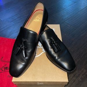 LOUBOUTIN Dandelion Tassel Loafers